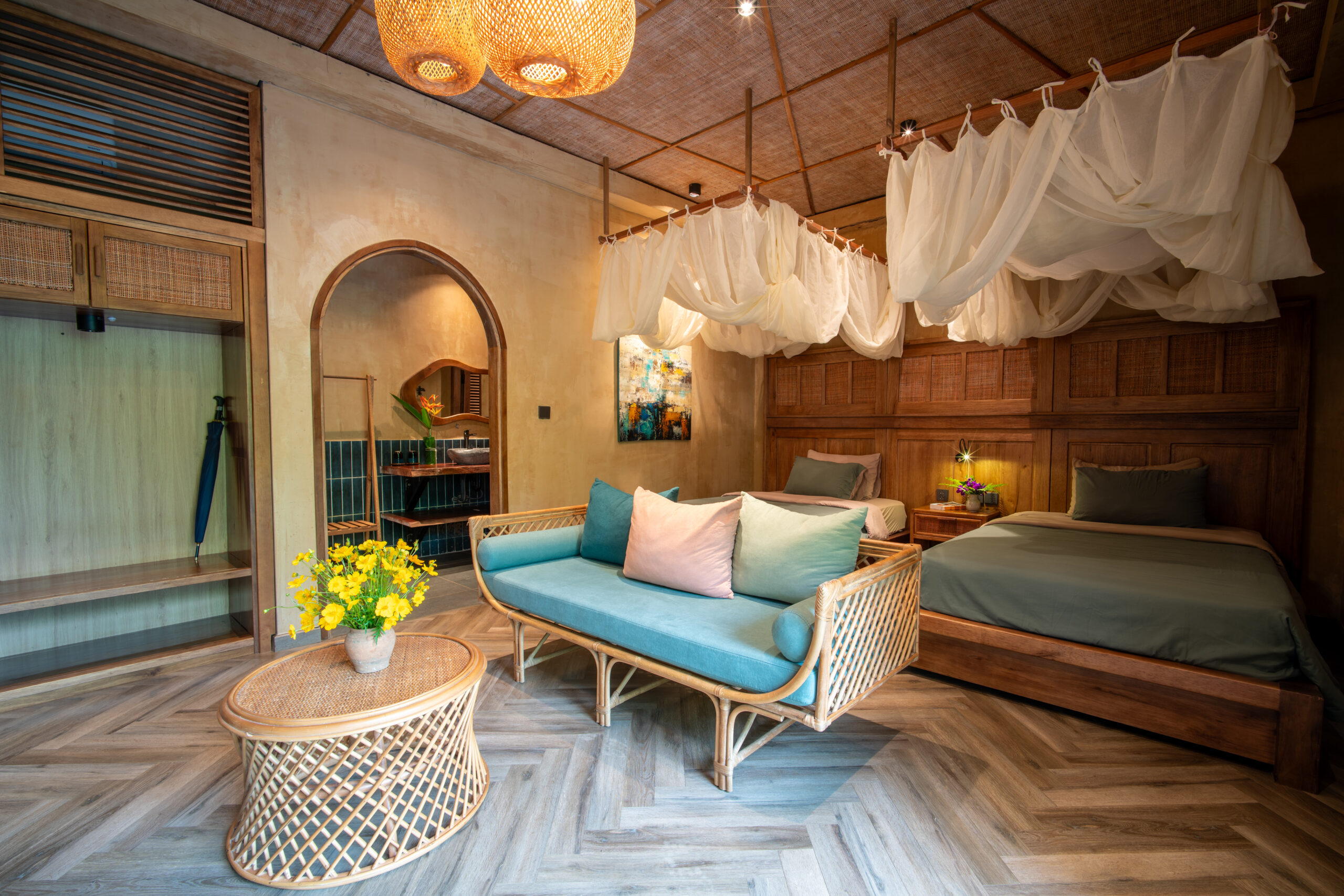 Bamboo Twin Room